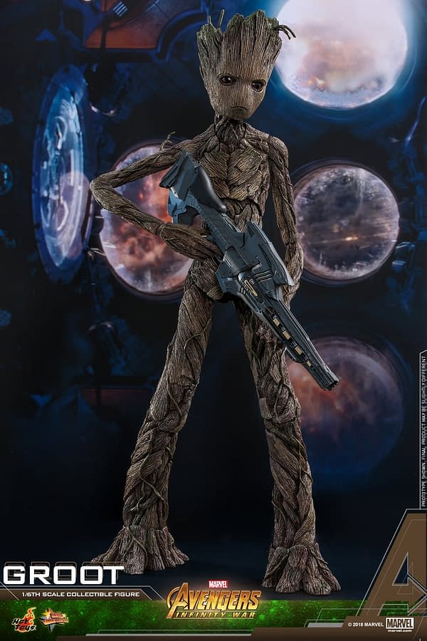 hot toys rocket infinity war