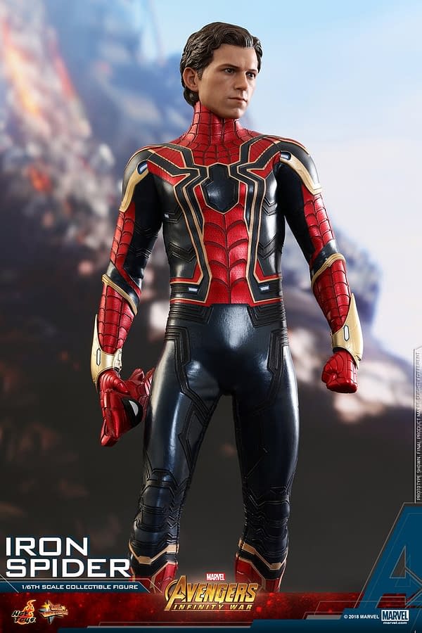 Marvel Legends Avengers Infinity War 2099 Spiderman Iron Spider Tom Holland Fig 