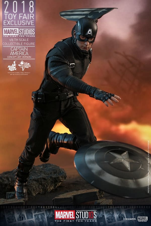 Hot Toys Concept Art Captain America 8