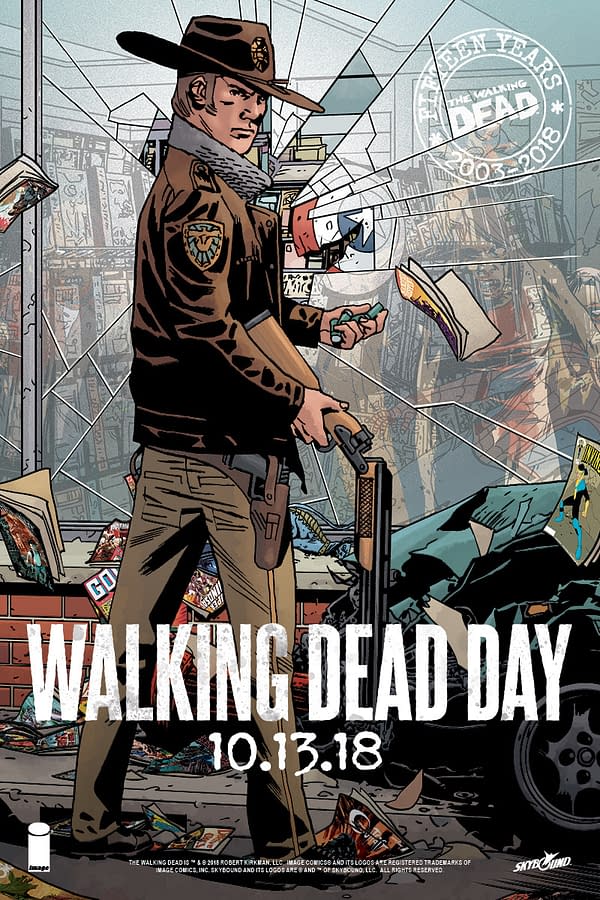 Walking Dead # 1 David Finch Variant Blind Bag Sealed 15th Anniversary