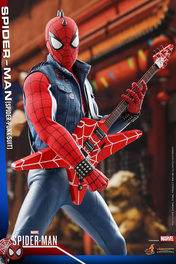 Hot Toys Spider Man Spider Punk Figure 16