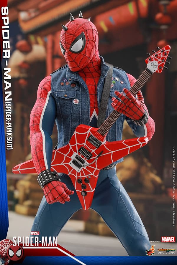 Hot Toys Spider Man Spider Punk Figure 17