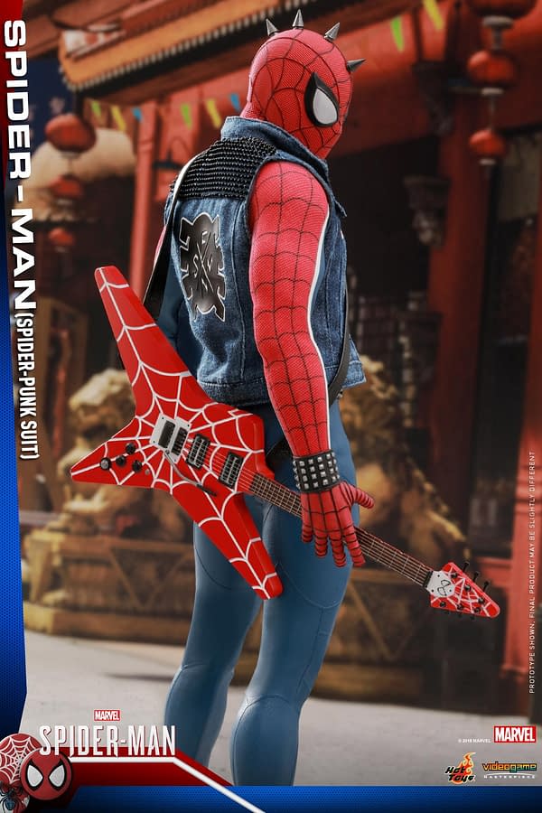 Hot Toys Spider Man Spider Punk Figure 2
