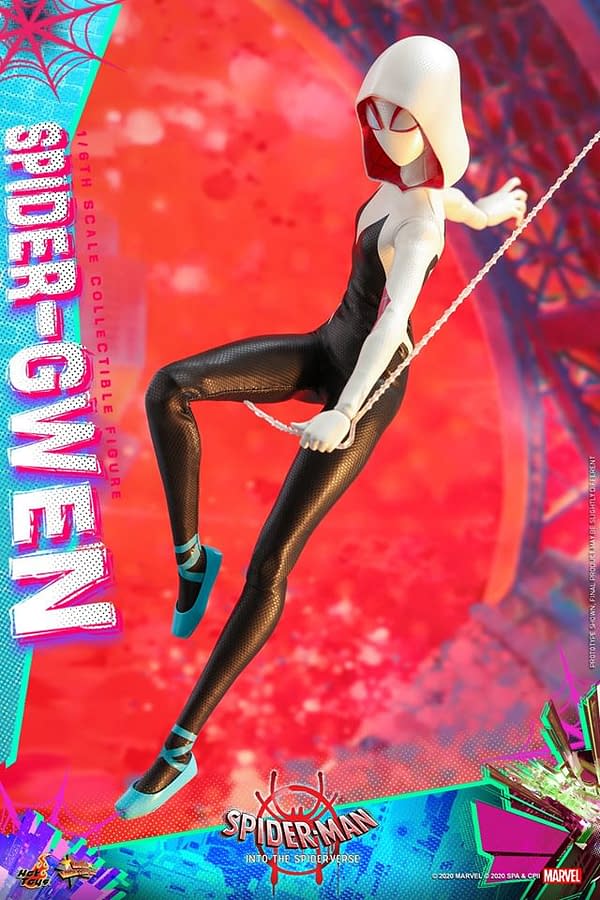 gwen stacy into the spider verse hot