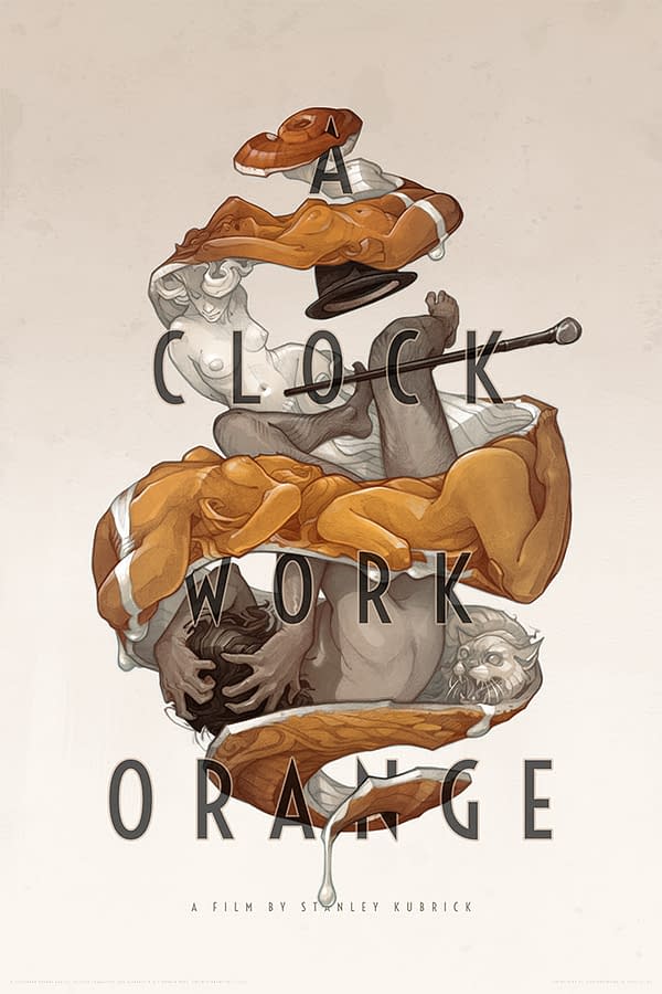 The New Poster Mondo is Releasing for a Clockwork Orange.