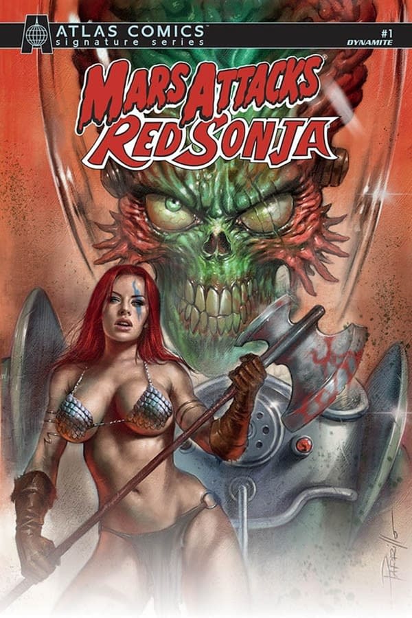 Mars Attacks Red Sonja Launches in Dynamite August 2020 Solicitations.