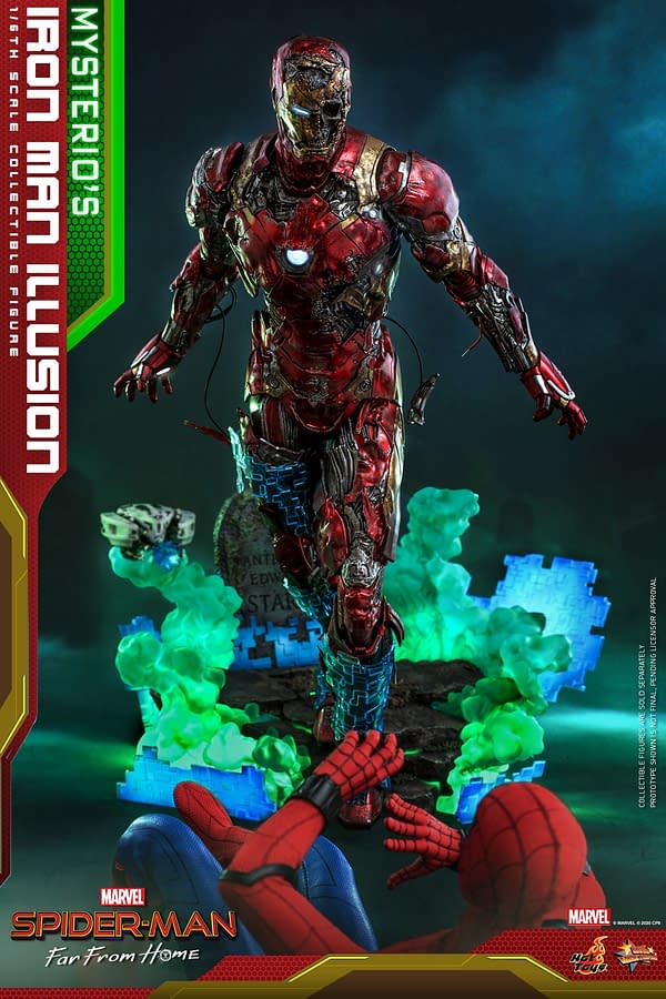 Mysterio's Illusions Brings Iron Man Back to Life with Hot Toys