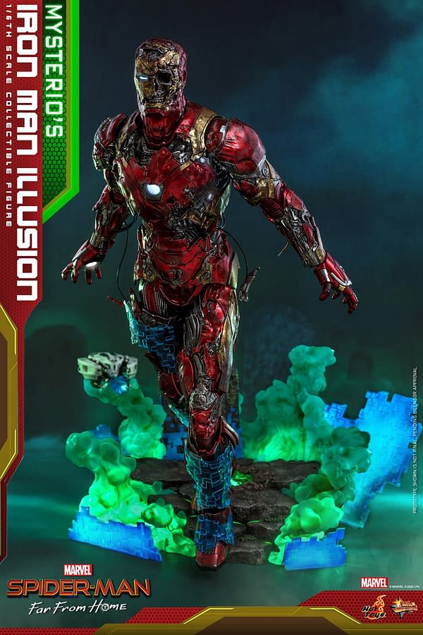 Mysterio's Illusions Brings Iron Man Back to Life with Hot Toys