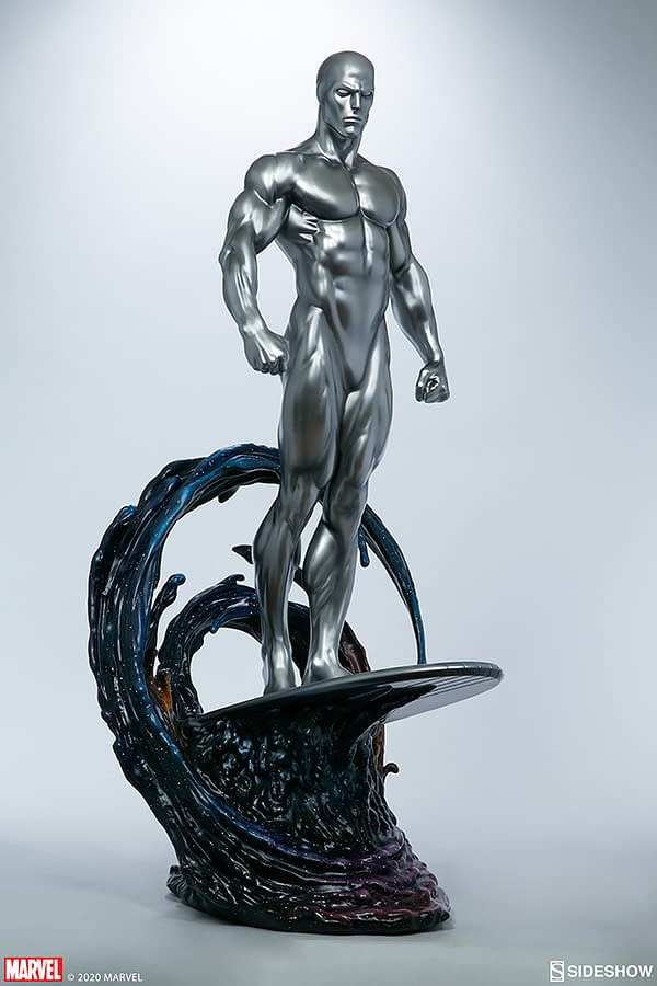 Silver Surfer Enters The Cosmos with Sideshow Collectibles