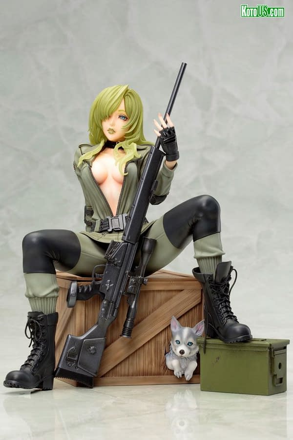 Metal Gear Solid Sniper Wolf Takes Aim with Kotobukiya