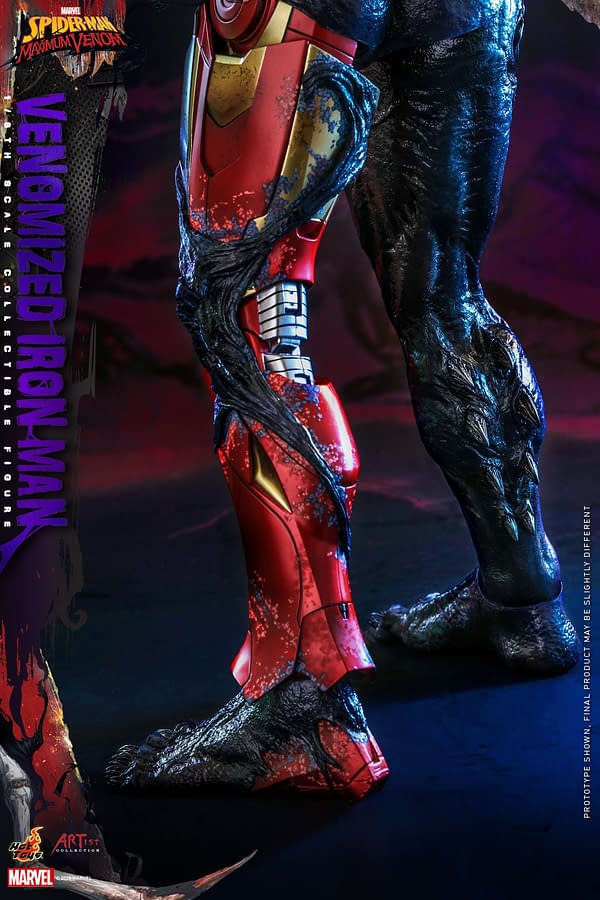 Venom Becomes a Nightmare With New Iron Man Hot Toys Figure