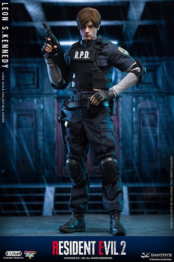 Resident Evil 2 Leon S. Kennedy Gets His Own Figure from DamToys