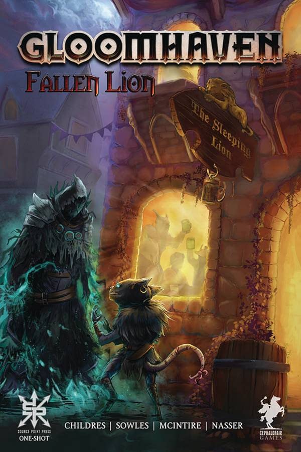 Gloomhaven: Fallen Lion in Source Point Press December 2020 Solicits