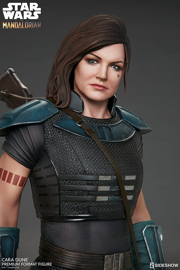 The Mandalorian Cara Dune Gets New Statue from Sideshow ...
