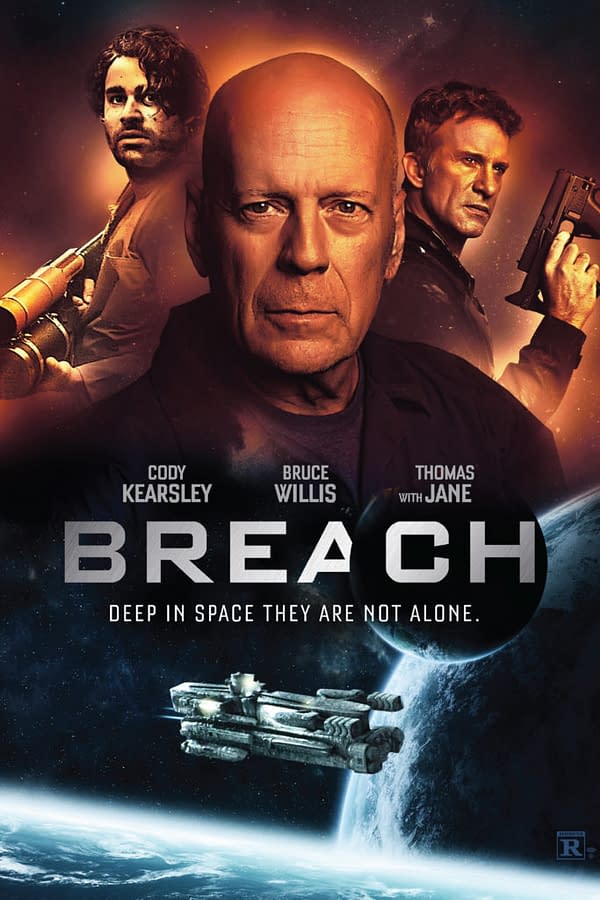 Bruce Willis joue dans un autre thriller de science-fiction, Breach frappe le 18 décembre