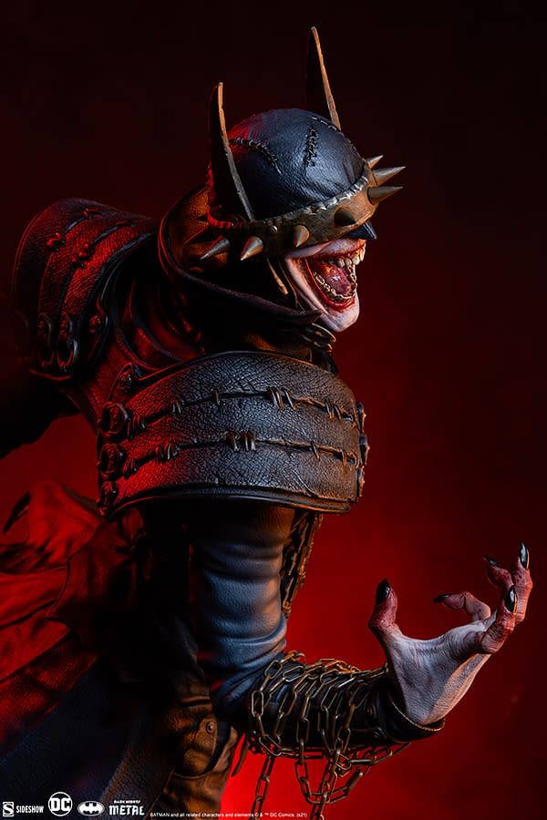 The Batman Who Laughs Gets New Sinister Sideshow Collectibles Statue