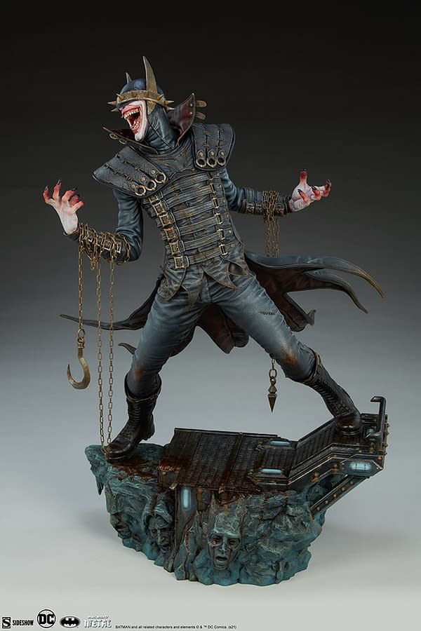 The Batman Who Laughs Gets New Sinister Sideshow Collectibles Statue