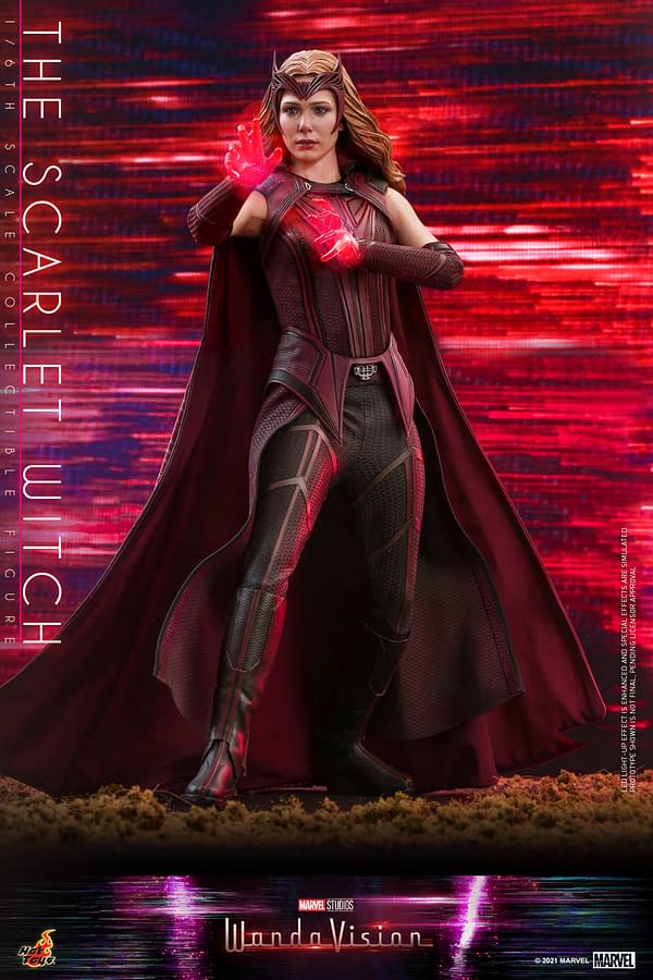 Scarlet Witch Controls the Chaos With Hot Toys WandaVision Figure