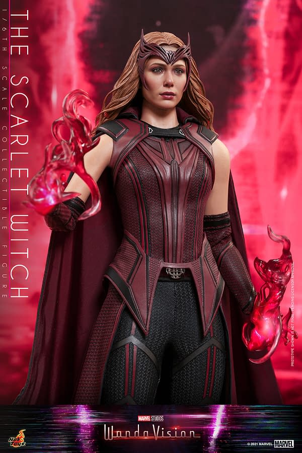 Scarlet Witch Controls the Chaos With Hot Toys WandaVision Figure