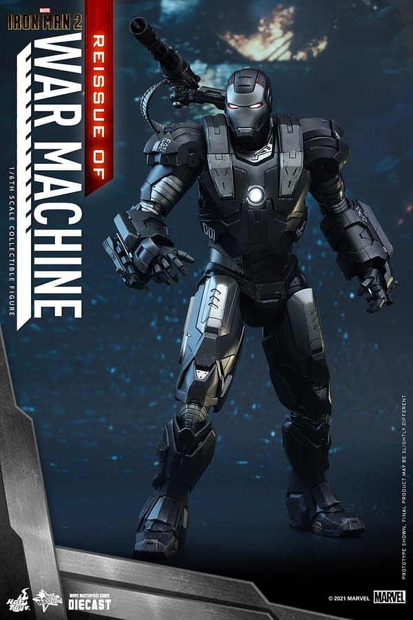 Iron Man 2 War Machine Hot Toys Figure Receives A Reissue