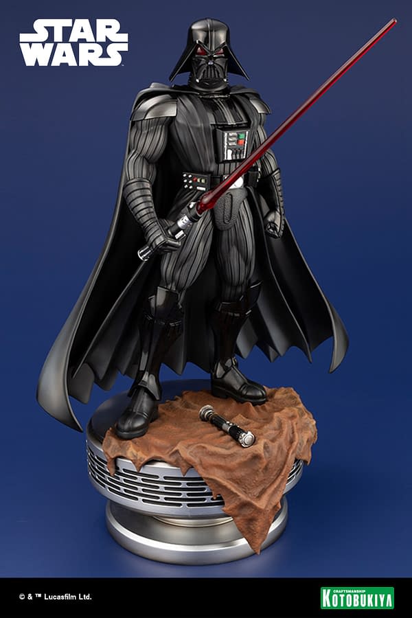 Darth Vader Gets a Hiromoto Makeover with New Kotobukiya Statue