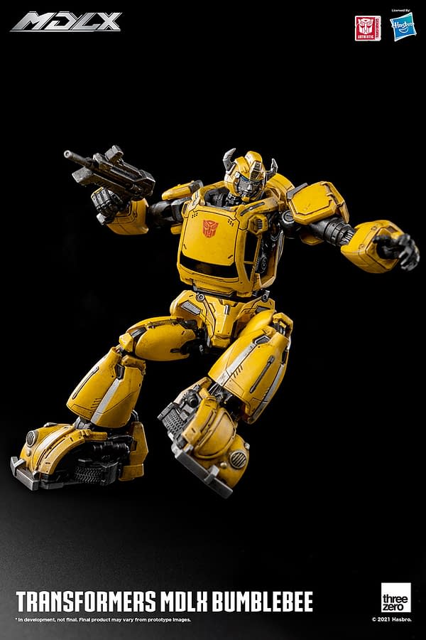Threezero Reveals New Transformers MDLX Figure with Bumblebee