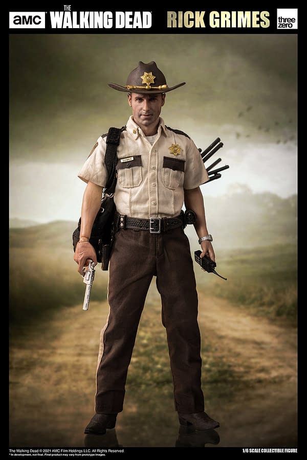 The Walking Dead Rick Grimes Returns with threezero