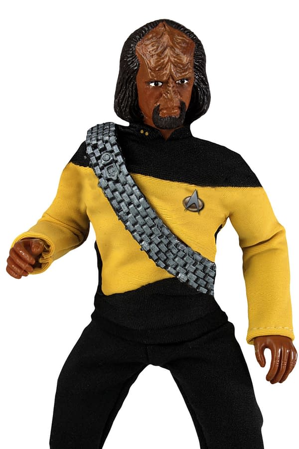 Star Trek The Next Generation Lt. Wolf and Borg Queen Come to Mego