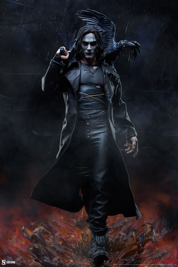 The Crow Gets New Premium Format Figure from Sideshow Collectibles