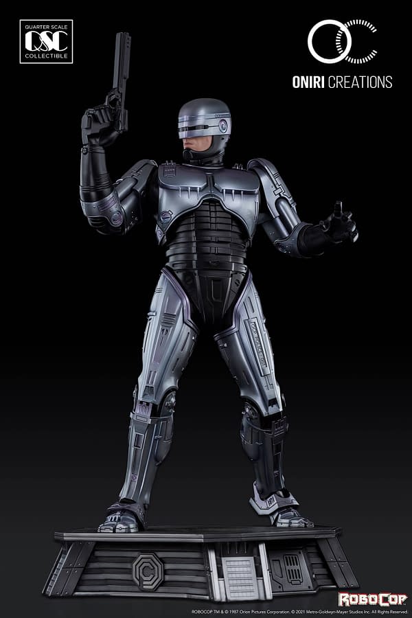 RoboCop Protects and Serves with New 1/4th Oniri Creations Statue