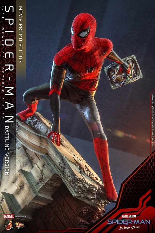 Hot Toys Reveals Spider-Man: No Way Home Movie Promo Figure