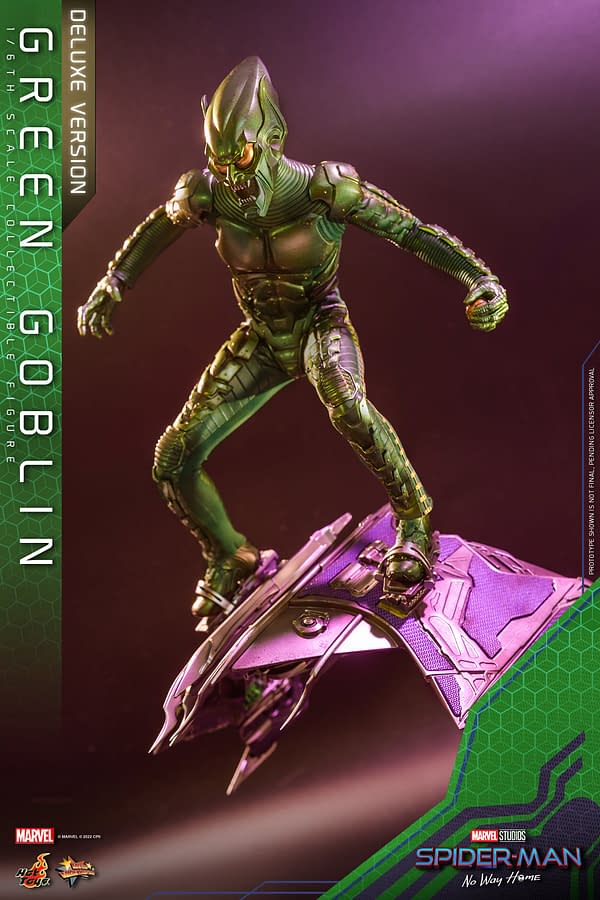 Hot Toys Debuts Spider-Man: No Way Home Green Goblin 1/6 Figure