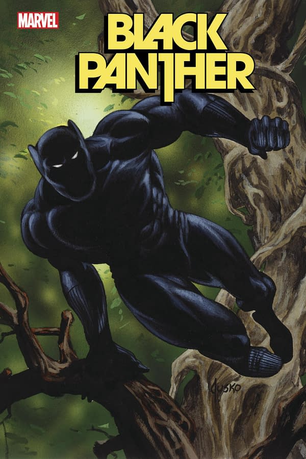 Cover image for BLACK PANTHER 3 JUSKO MARVEL MASTERPIECES VARIANT