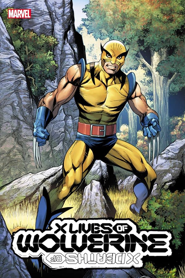 Cover image for X LIVES OF WOLVERINE 1 BAGLEY TRADING CARD VARIANT