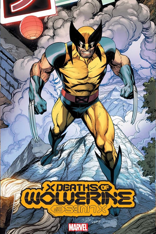 Cover image for X DEATHS OF WOLVERINE 4 BAGLEY TRADING CARD VARIANT