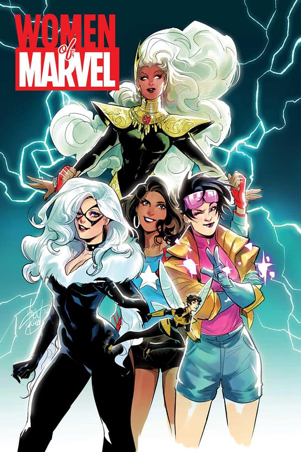 Cover image for WOMEN OF MARVEL #1 COVER BY MIRKA ANDOLFO