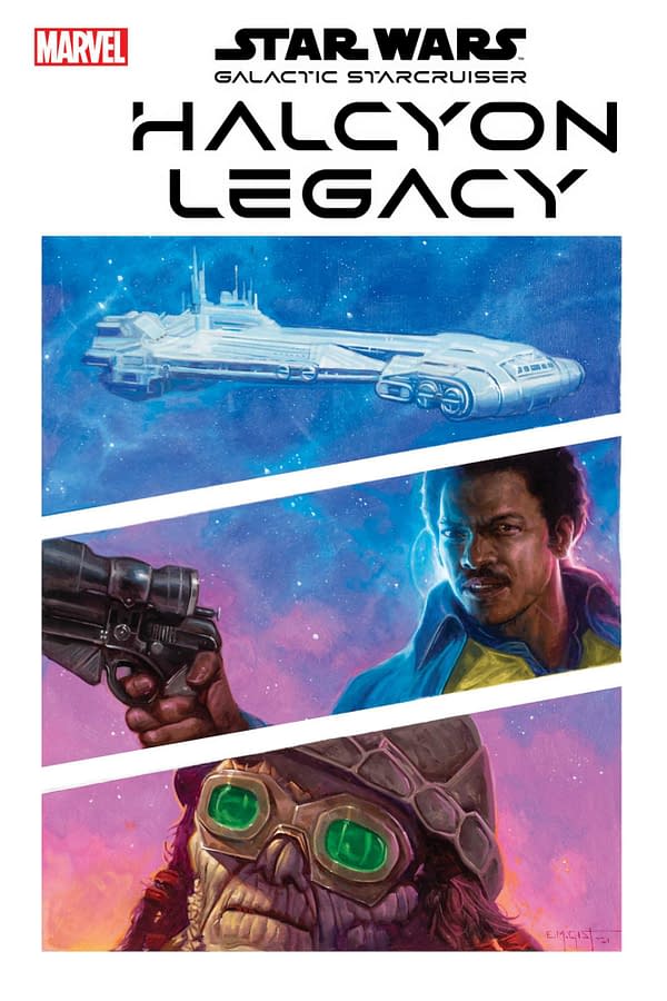 Cover image for STAR WARS: THE HALCYON LEGACY #4 E.M. GIST COVER