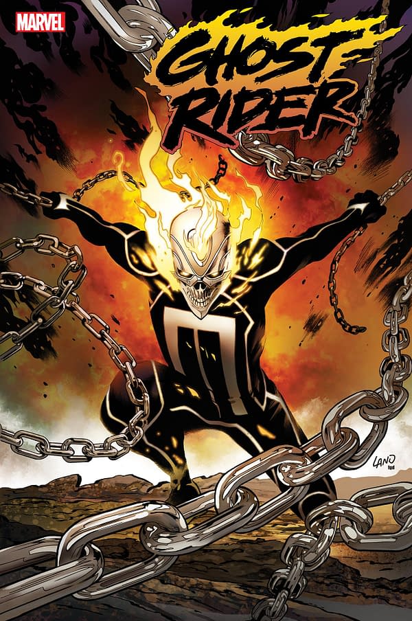 Cover image for GHOST RIDER 3 LAND VARIANT