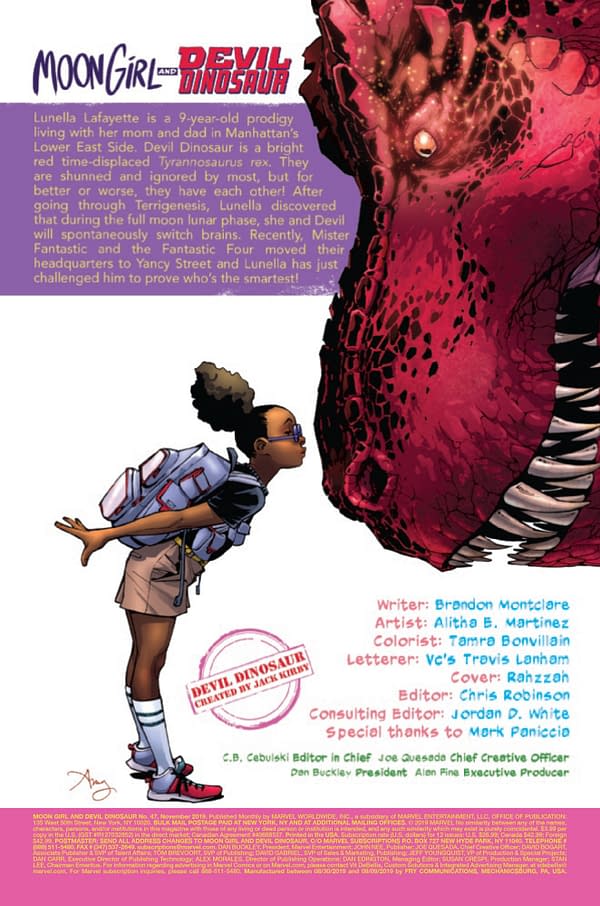 Moon Girl and Devil Dinosaur #47 [Preview]