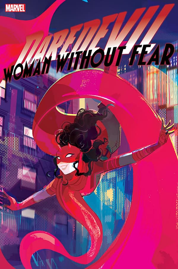 Cover image for DAREDEVIL: WOMAN WITHOUT FEAR 1 BALDARI VARIANT