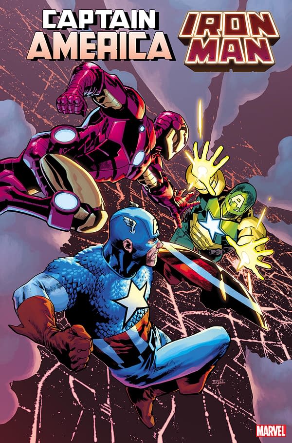 Cover image for CAPTAIN AMERICA/IRON MAN 4 ASRAR VARIANT