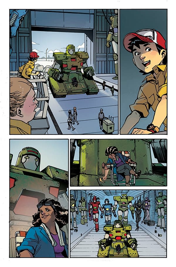 A Trailer and a Preview for the Return of Mech Cadet Yu from Pak and Miyazawa in January