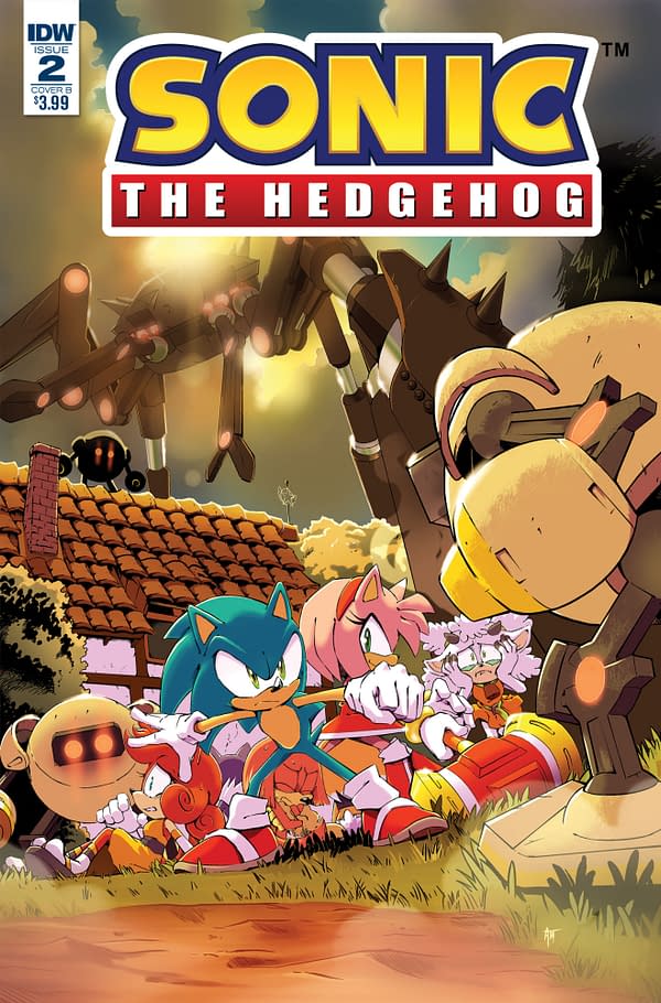 Sonic the Hedgehog Runs Once More: IDW Publishing April 2018 Solicitations