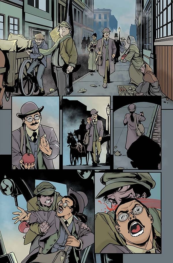 Exclusive First Look Inside Sherlock Holmes: The Vanishing Man #1