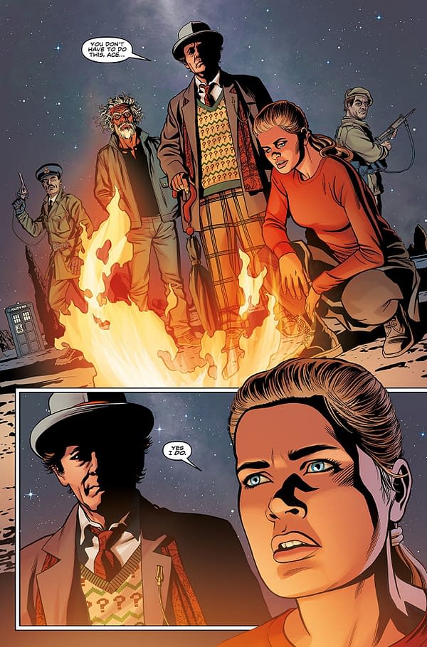 Doctor Who The Seventh Doctor: Operation Volcano #1 art by Christopher Jones and Marco Lesko
