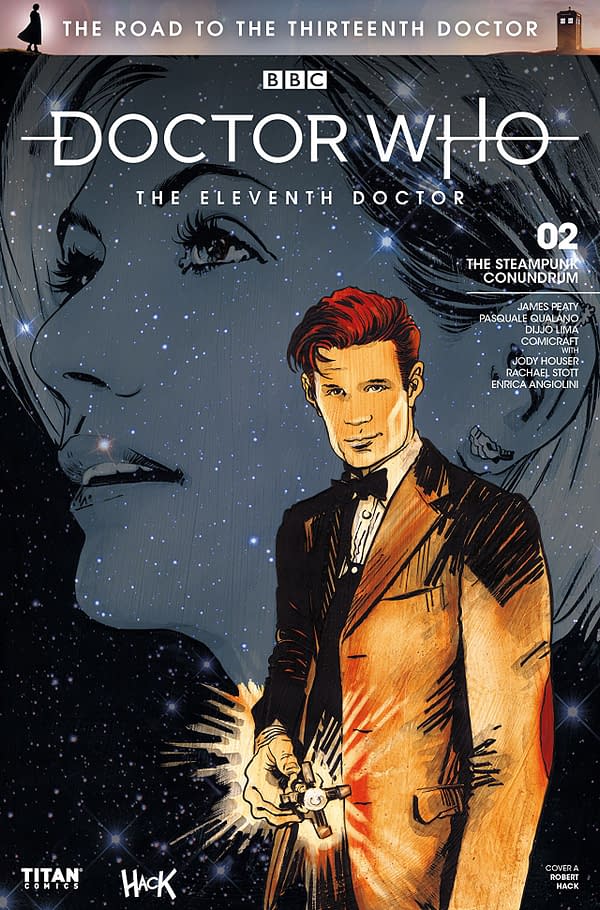 Doctor Who: The Road to the Thirteenth Doctor- The Eleventh Doctor #1 cover by Robert Hack