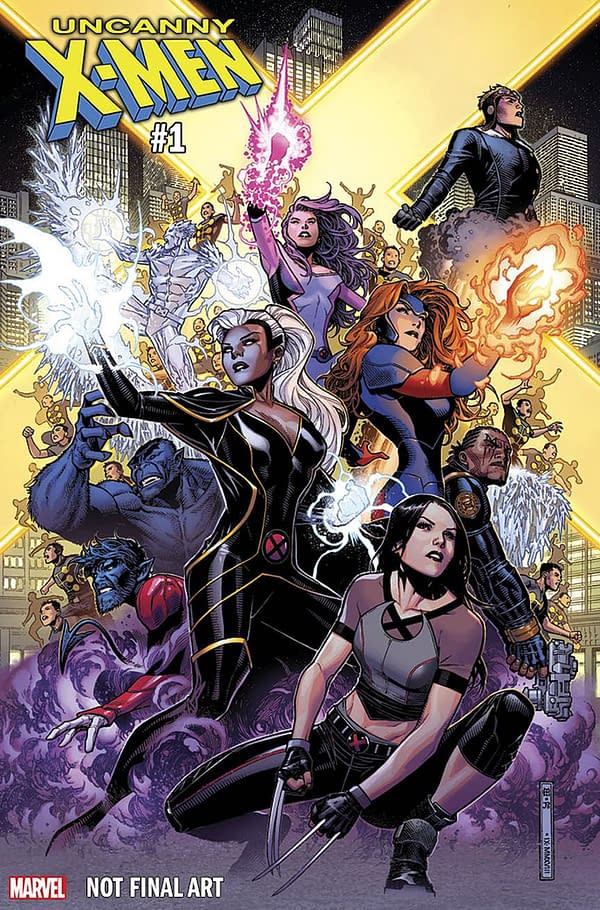Now Jim Cheung Draws a Nearly Footless Uncanny X-Men Variant