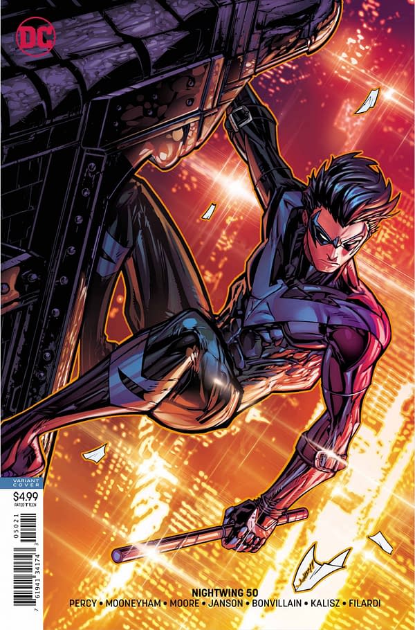 First Look at Grimmer, Grittier, Dickless Post-Shooting Nightwing #50