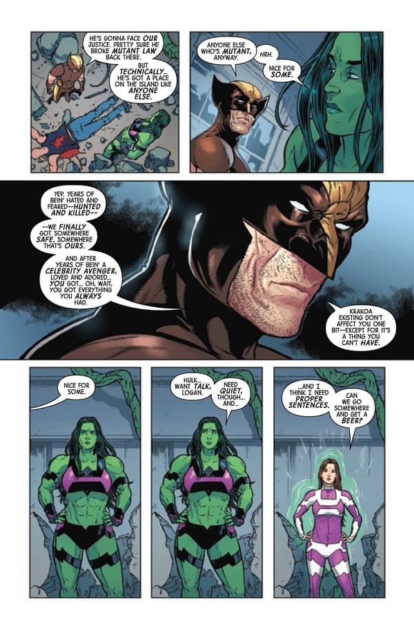 Immortal She-Hulk Preview &#8211; Is Krakoa A Well For Mutants?