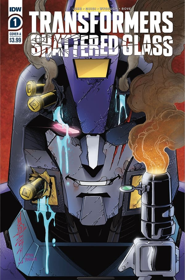 Transformers Shattered Glass #1A Cover